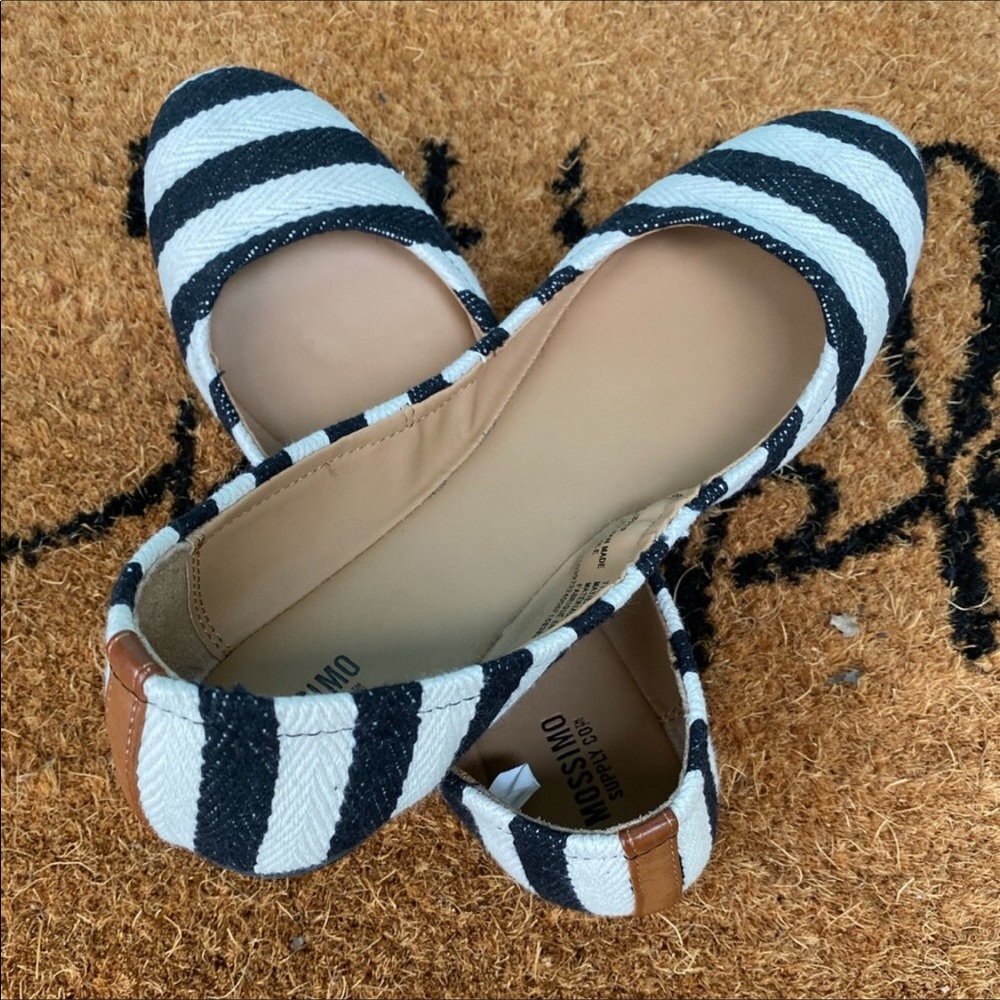 (Missimo) Striped Flats